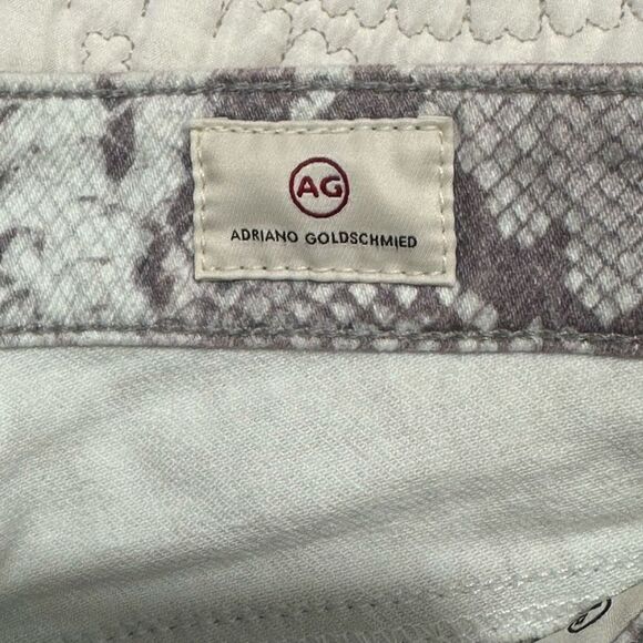 AG Adriano Goldscnmed snake pattern, jeans, size 25R A564 - Picture 4 of 7